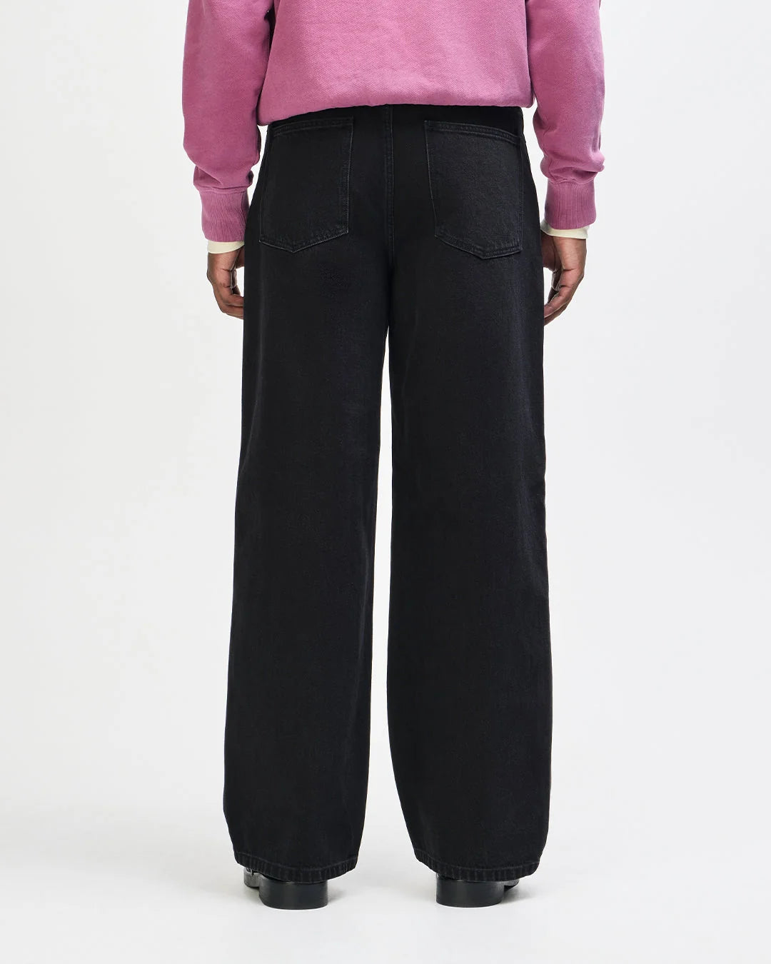 Blugi DRIFT LINE Wide Washed Black