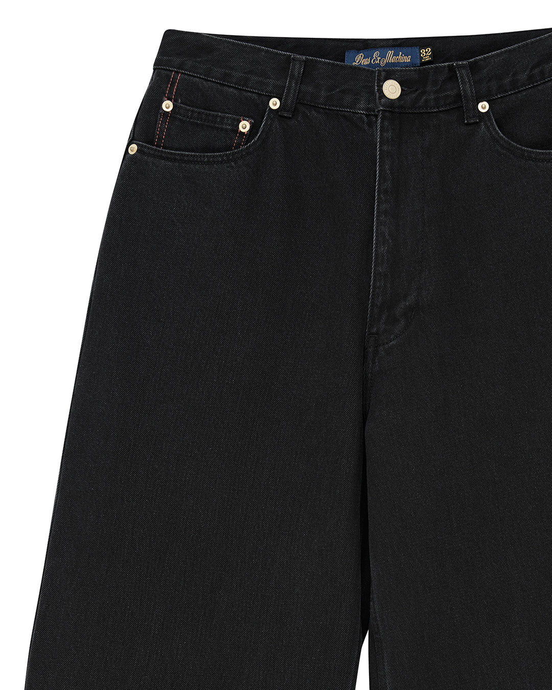 Blugi DRIFT LINE Wide Washed Black