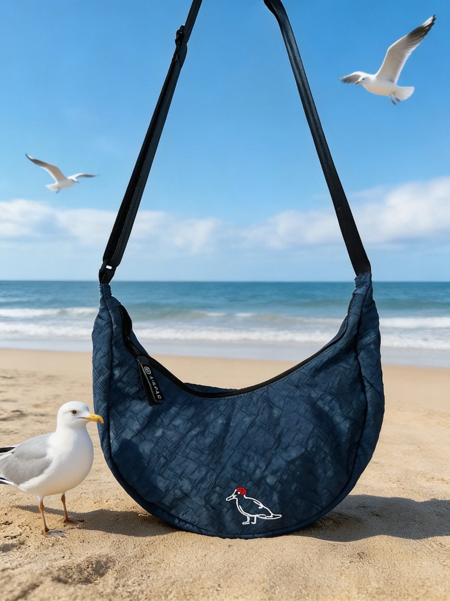 Geanta Moon Mini Blue