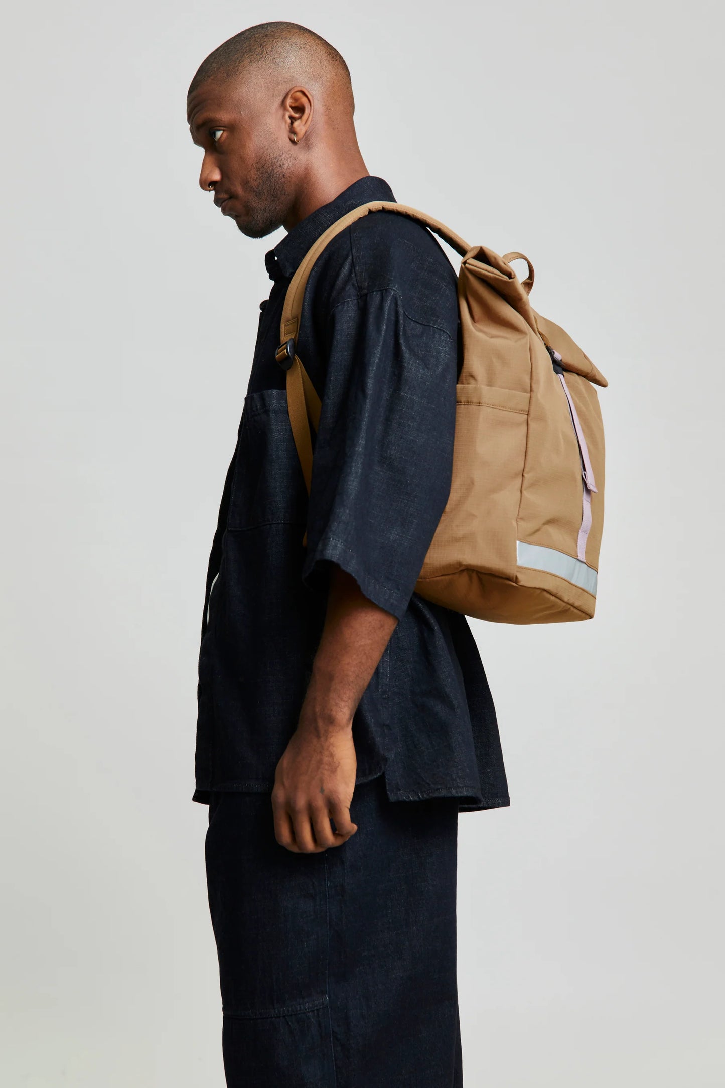 Rucsac LARS ROLL Toffee Ripstop