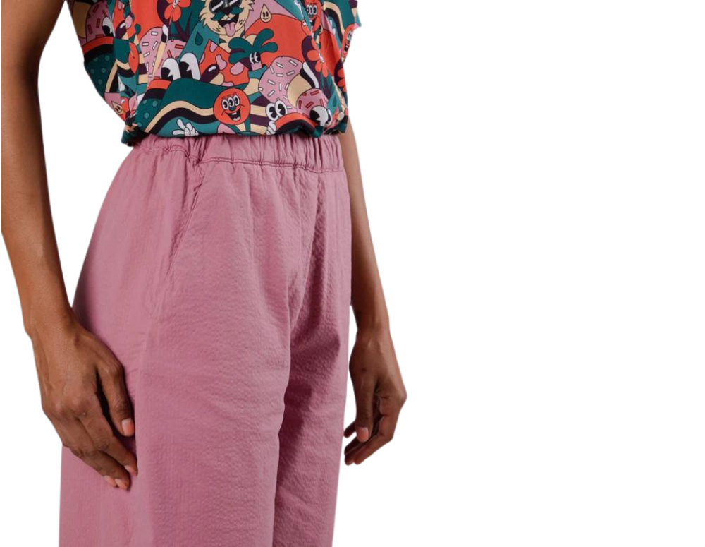 Pantaloni PICNIC Oversized Pink