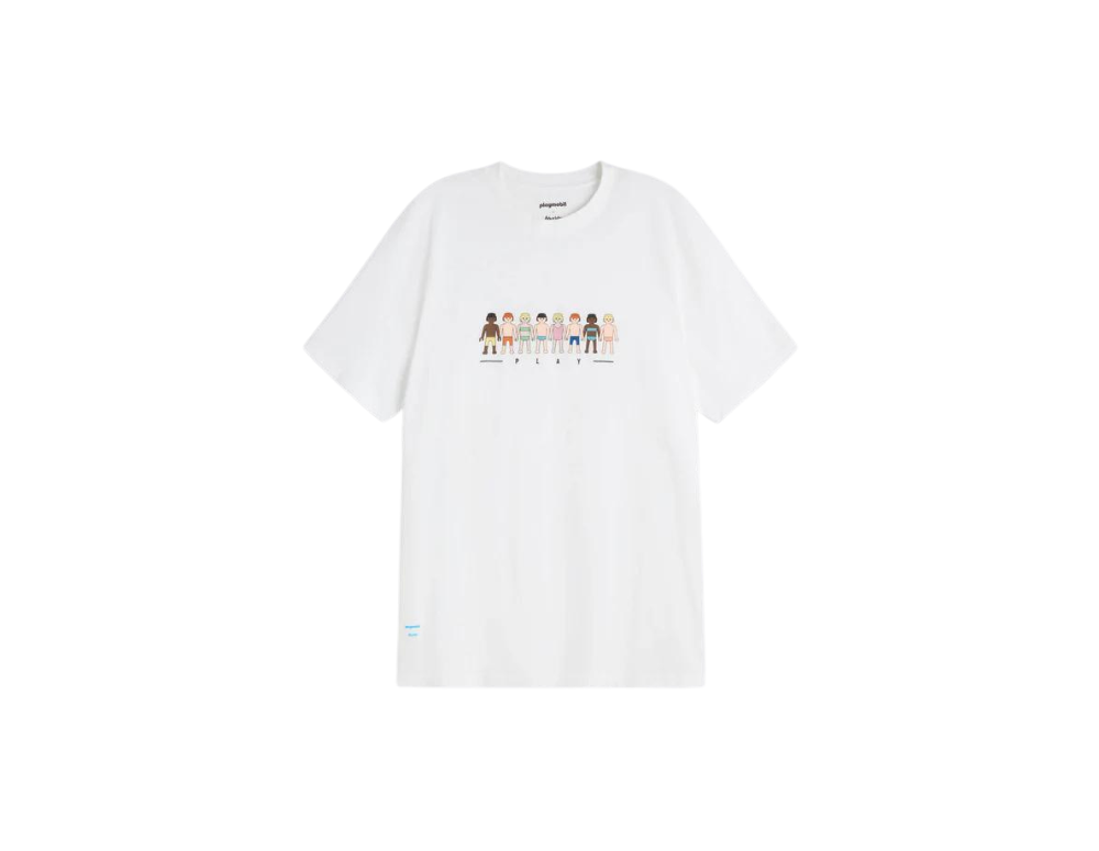 Tricou PLAYMOBIL Play White