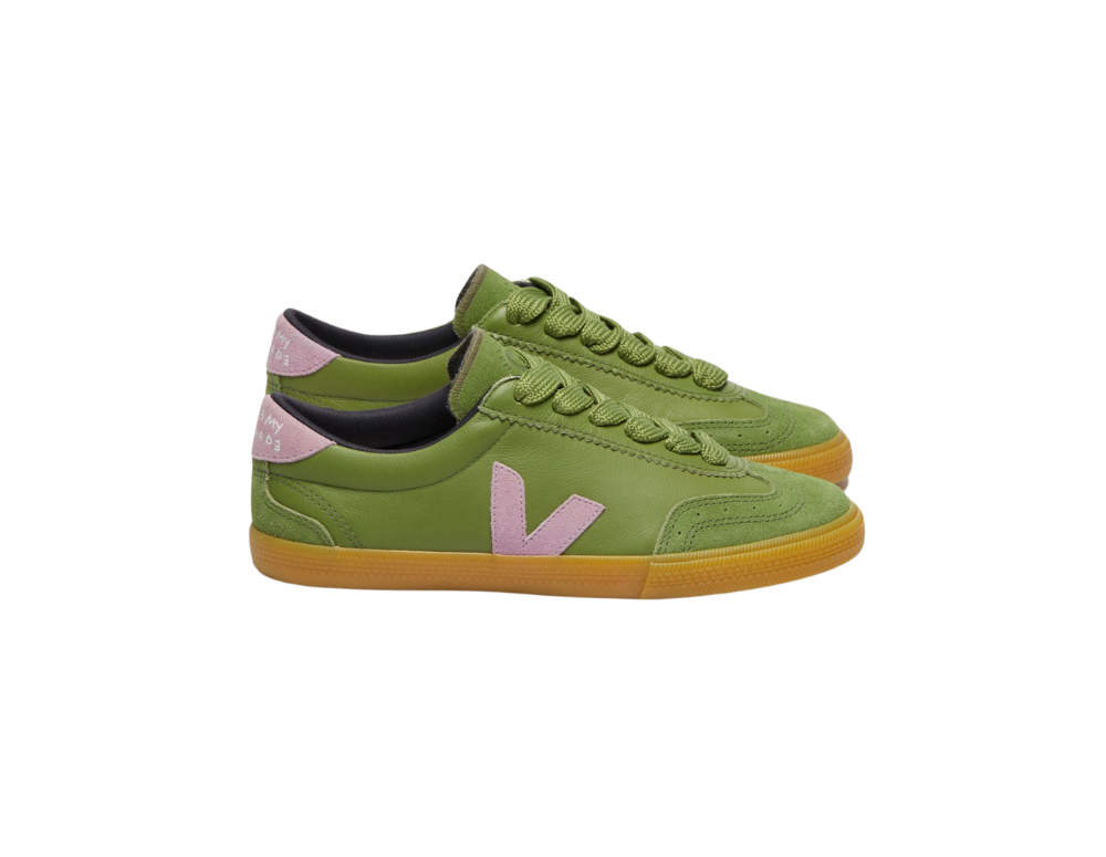 Volley Leather Kiwi Orchid