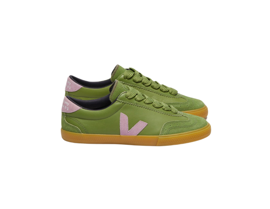 Volley Leather Kiwi Orchid