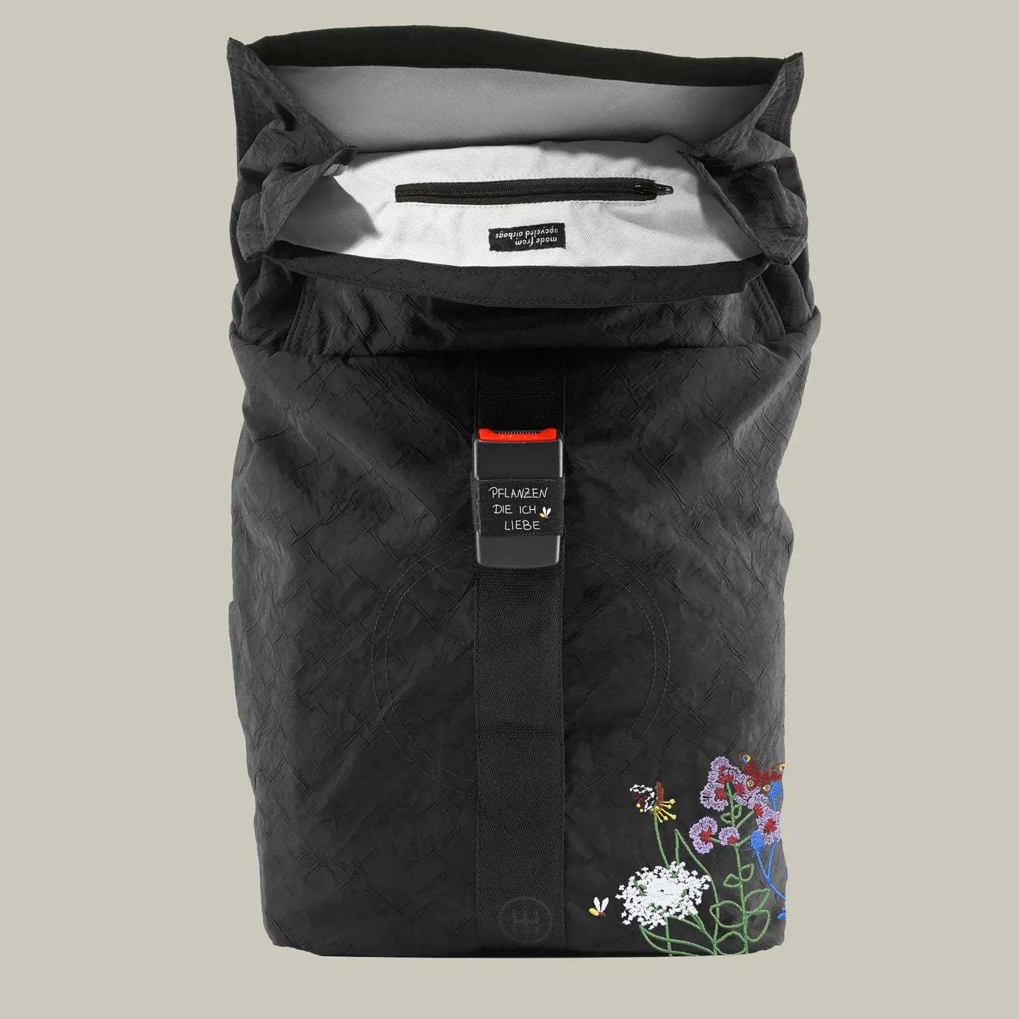 Rucsac Roll Top Flowers
