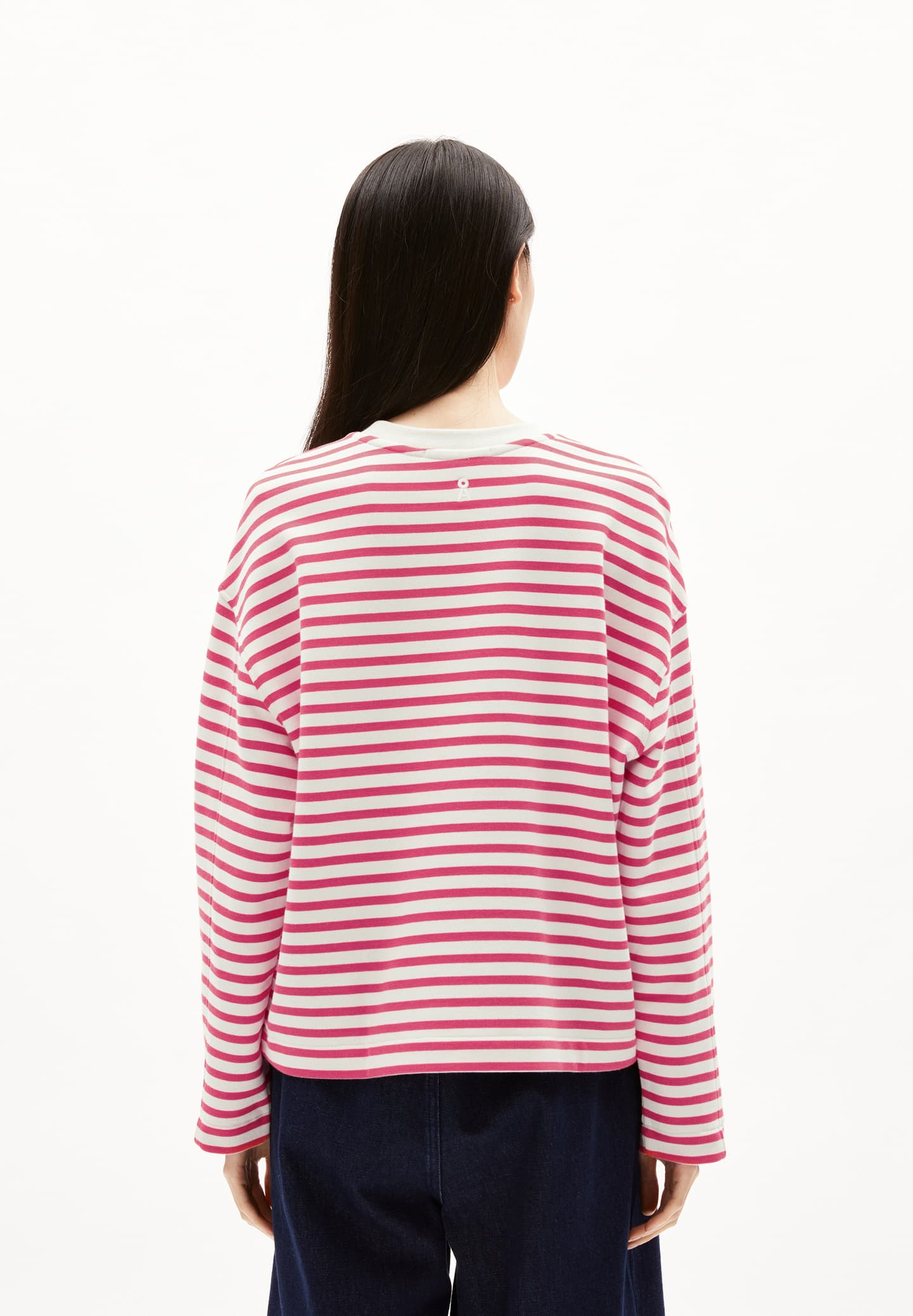 Bluza FRANKAA MARLEN STRIPE Crushed Berry