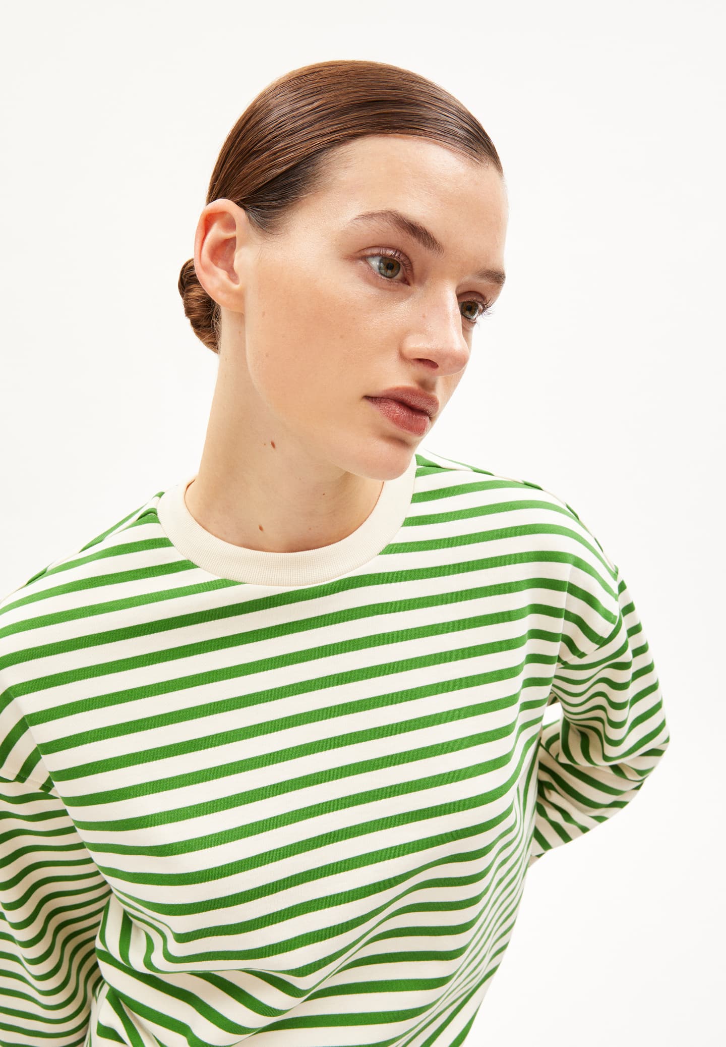 Bluza FRANKAA MARLEN STRIPE Ivy Green