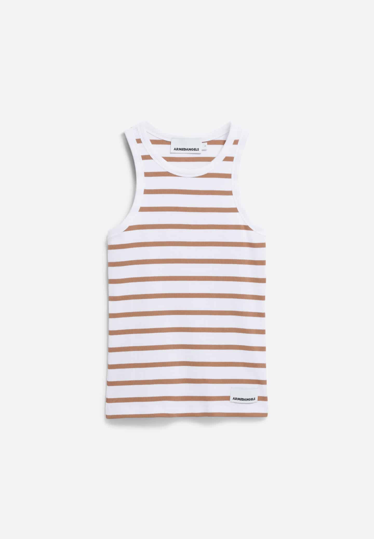 Maieu KANITAA STRIPES White-Pale Umber