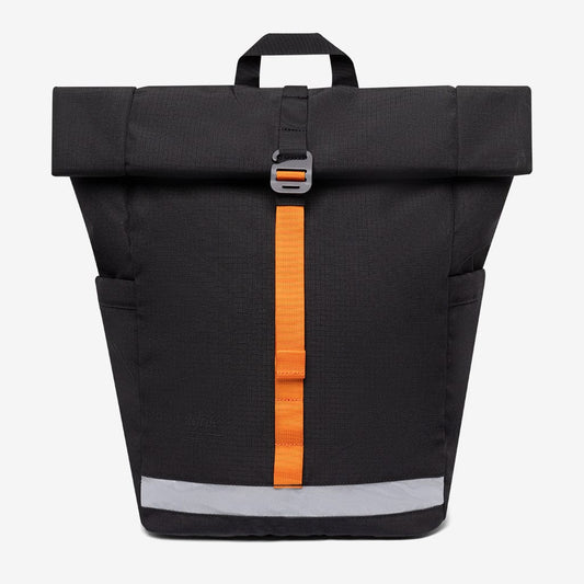 Rucsac LARS ROLL Black Ripstop