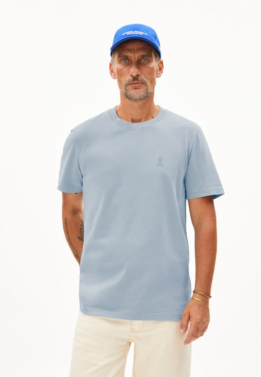 Tricou MAARKOS GMT Dye Pigment Blue Washed