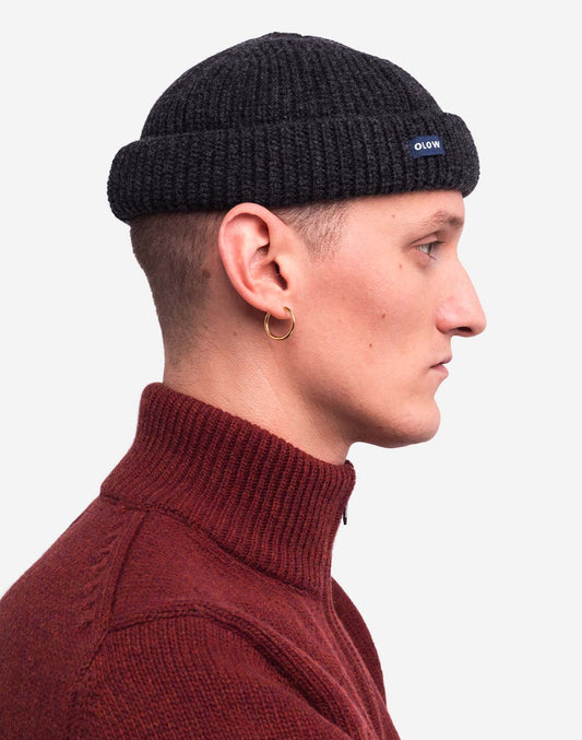 Beanie CALYPSO WOOL Black