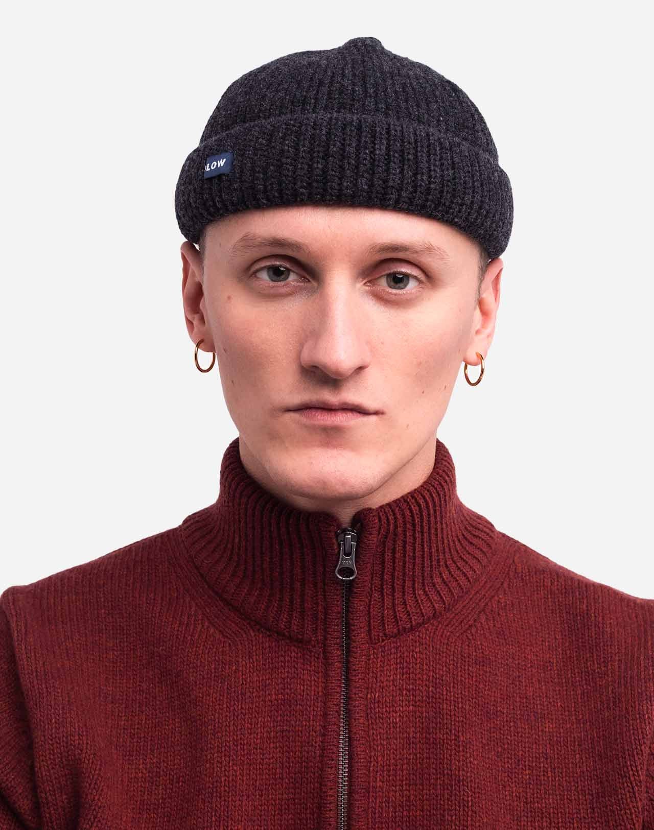 Beanie CALYPSO WOOL Black