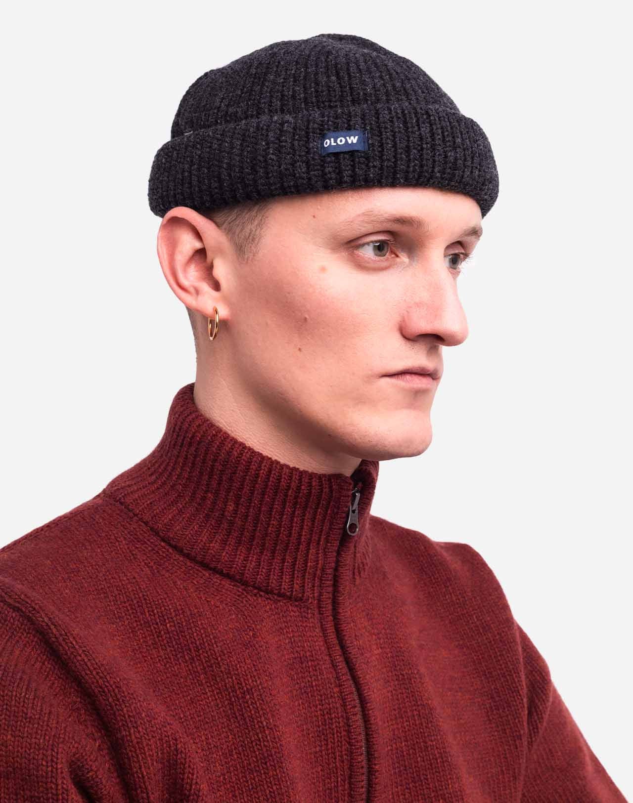 Beanie CALYPSO WOOL Black