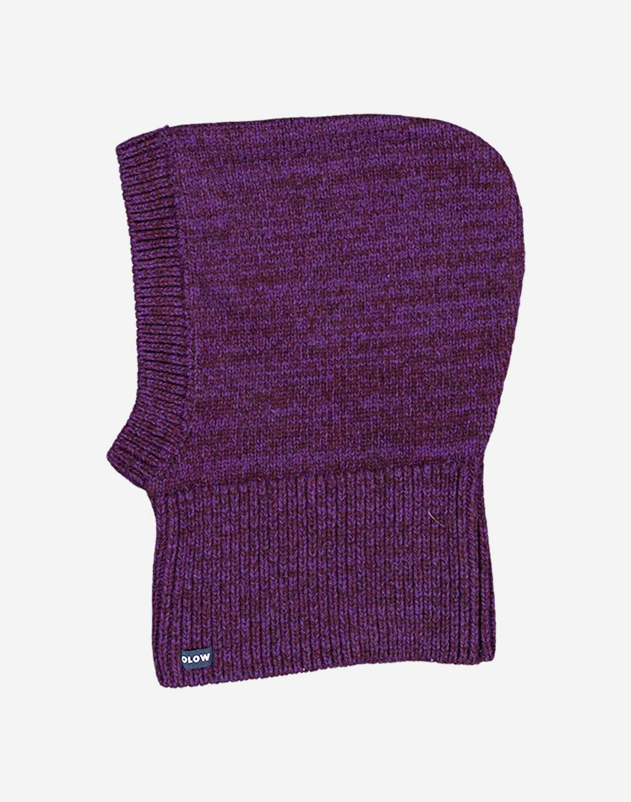 Balaclava WOOL Plum