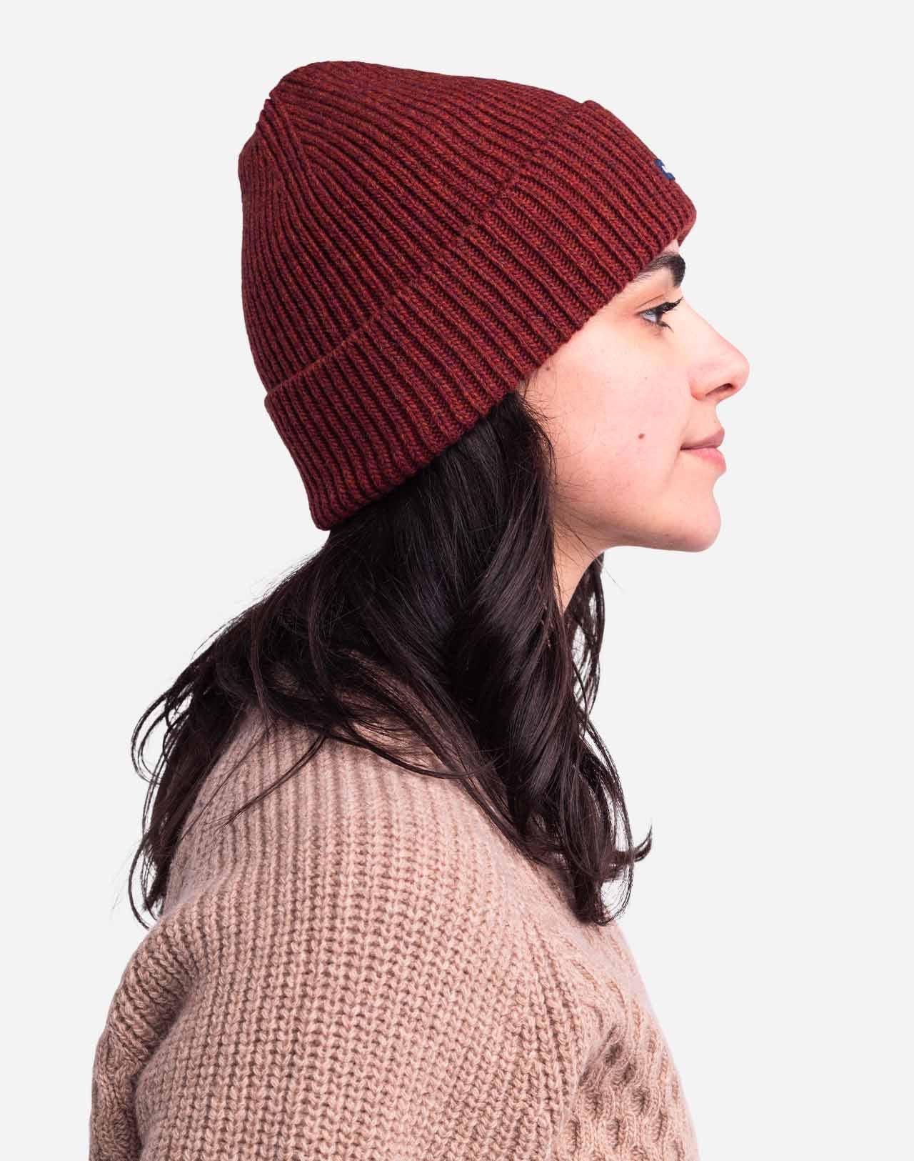 Beanie ODYSSÉE WOOL Rust