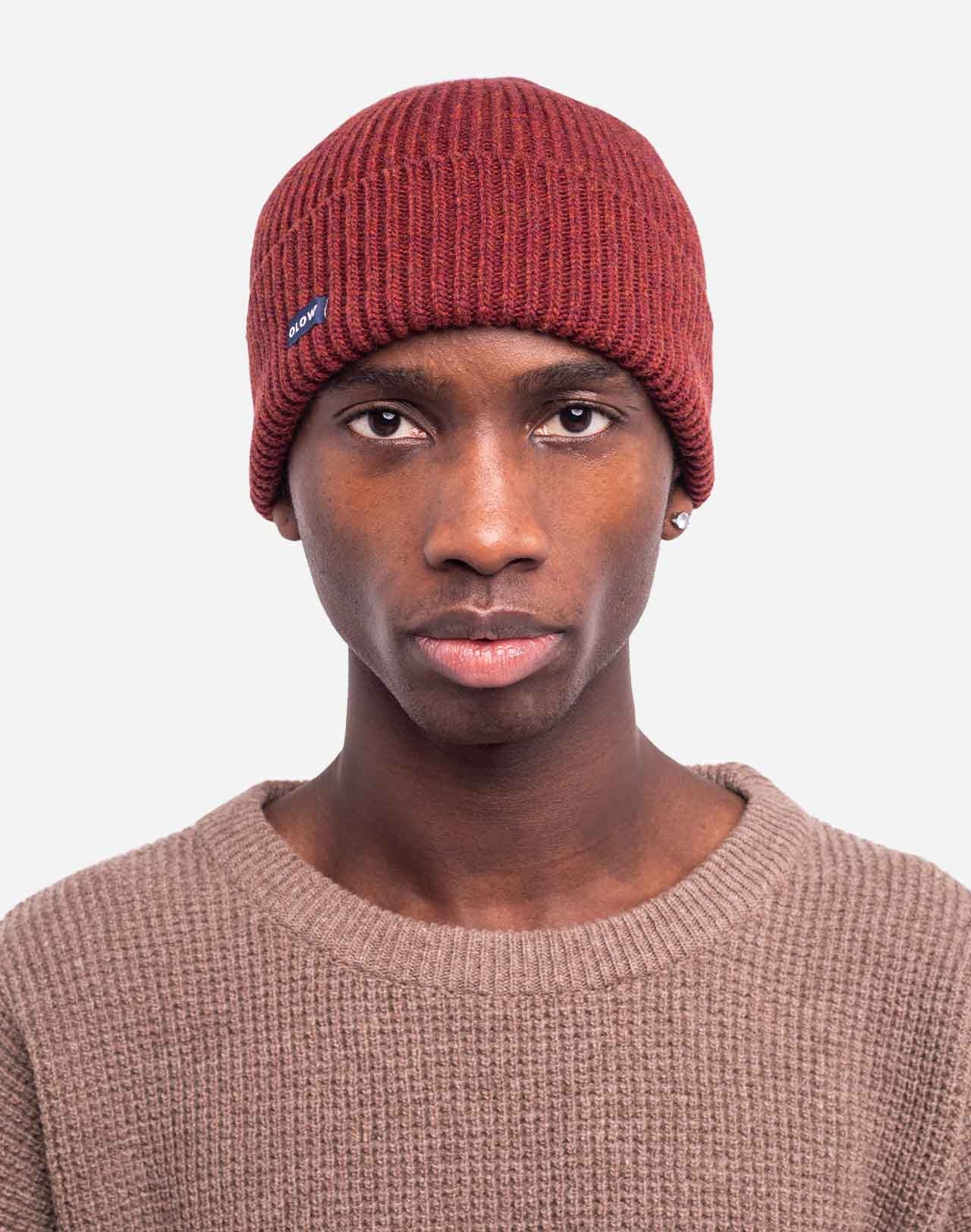 Beanie ODYSSÉE WOOL Rust