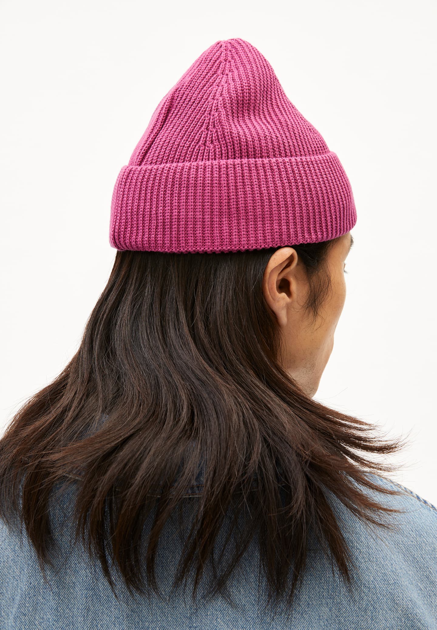 Beanie NILDAAO COTTON Crushed Berry