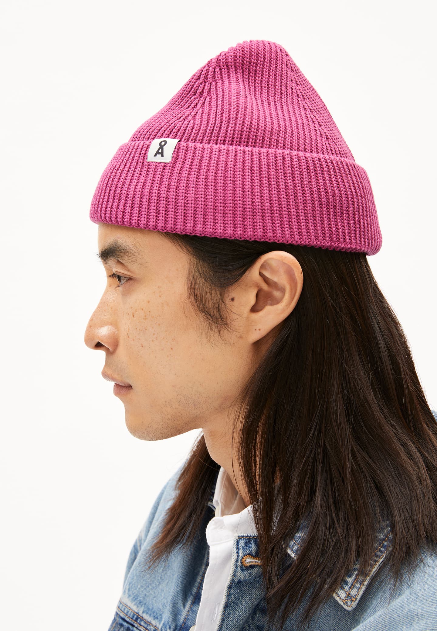 Beanie NILDAAO COTTON Crushed Berry