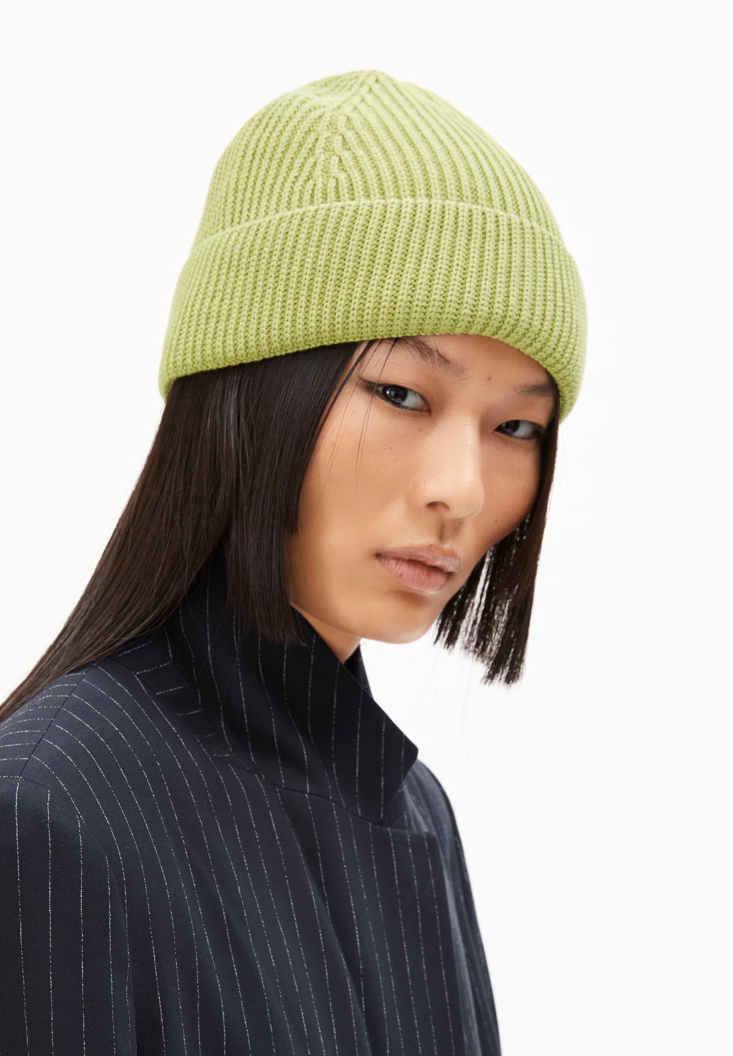 Beanie NILDAAO COTTON New Moss