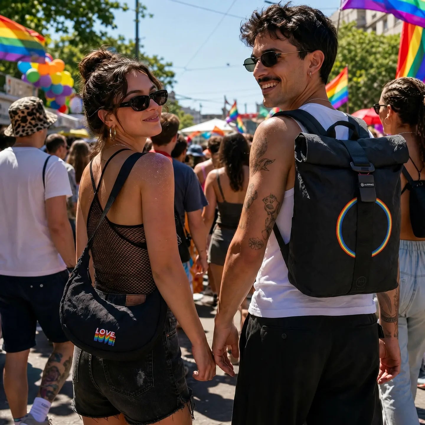 Rucsac Roll Top Pride