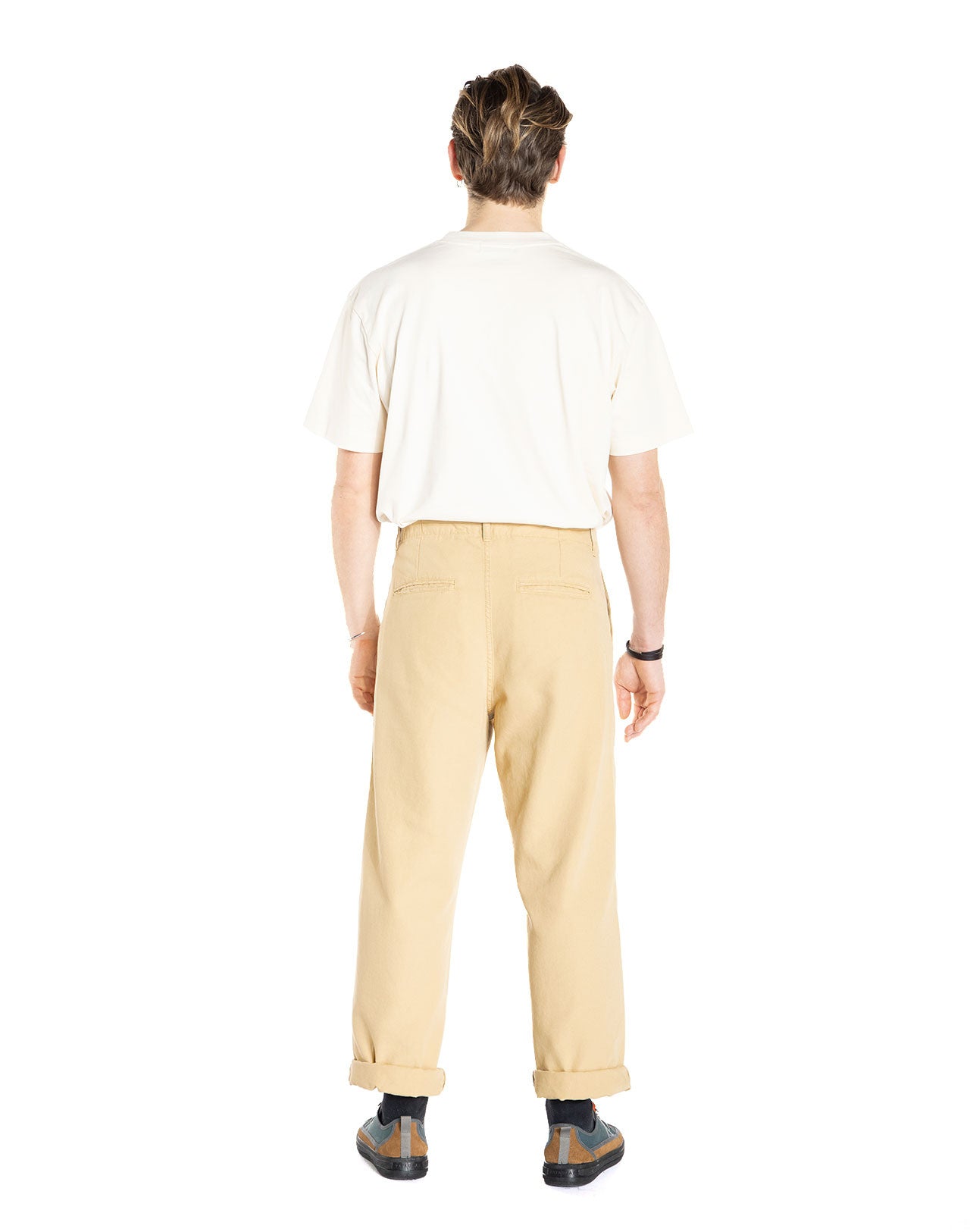 Pantaloni GAMAL Sand