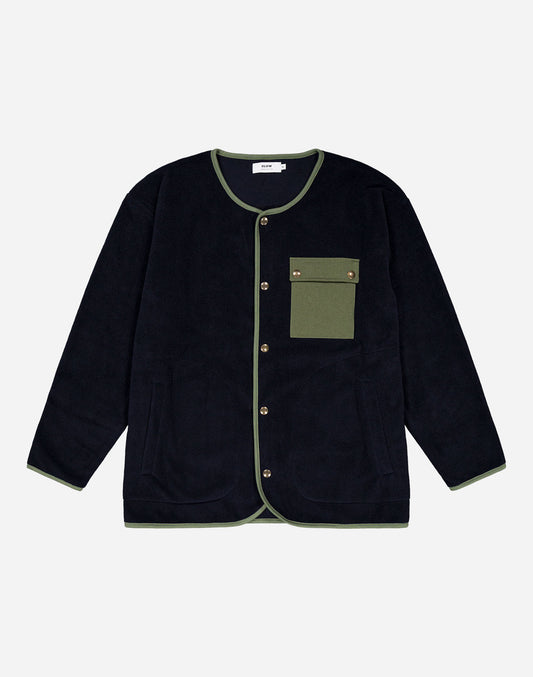 Jachetă Fleece OKINA Navy