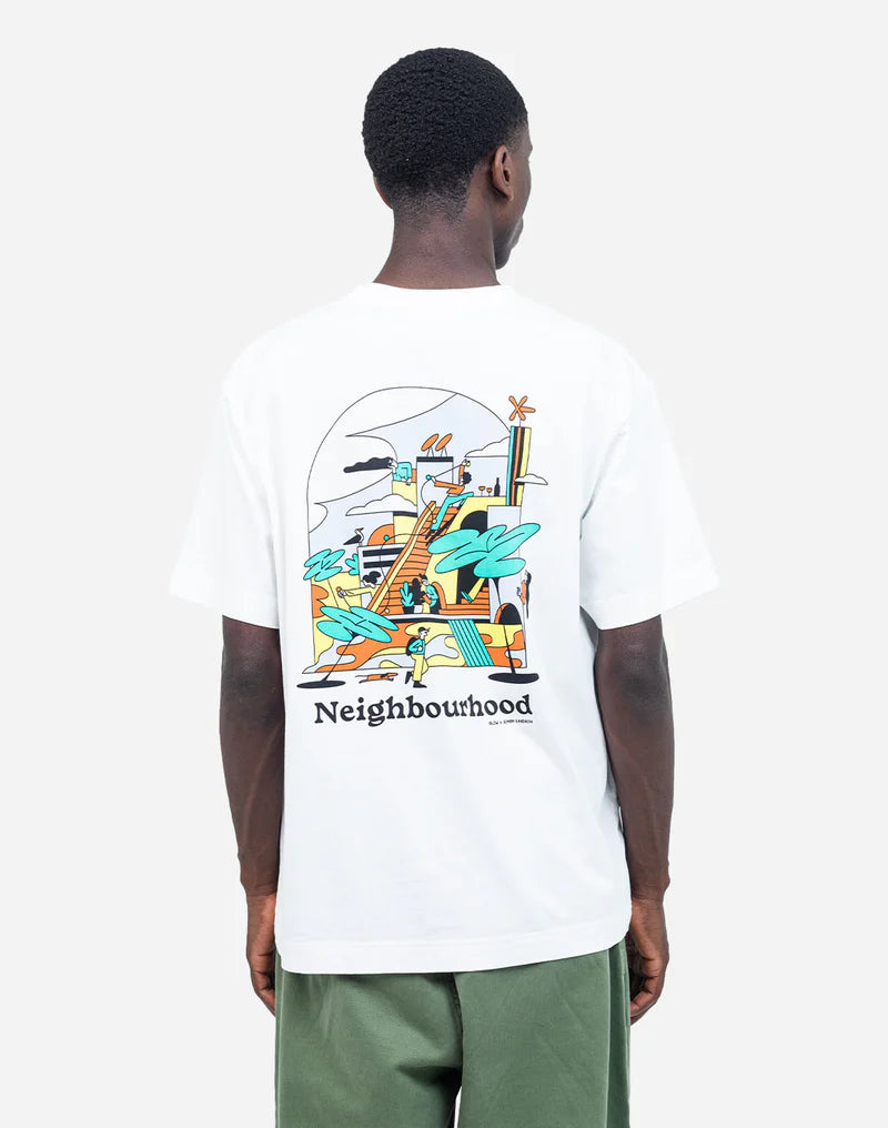 Tricou NEIGHBOURHOOD Ecru