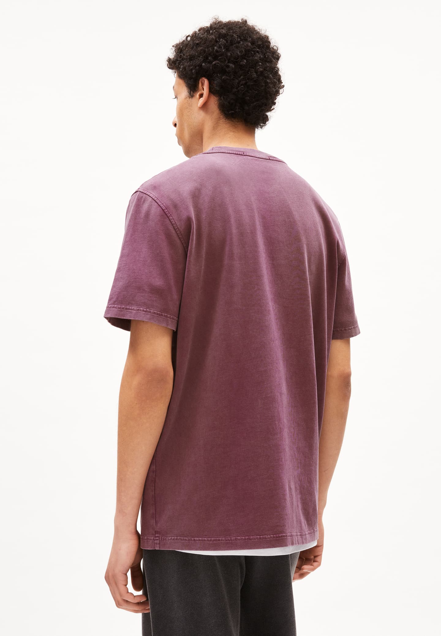 Tricou TAALU Crushed Berry Washed