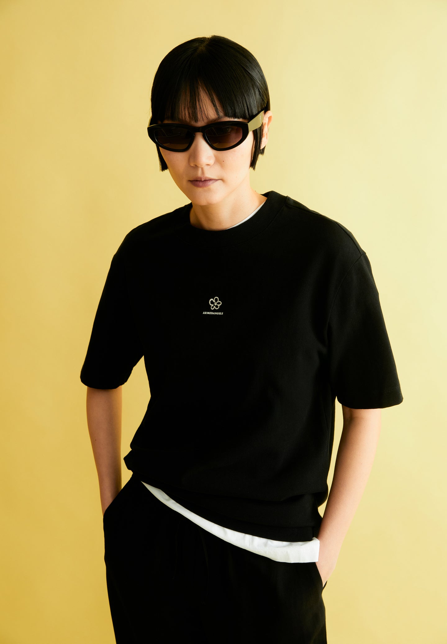 Tricou BACK FLOWAA Black