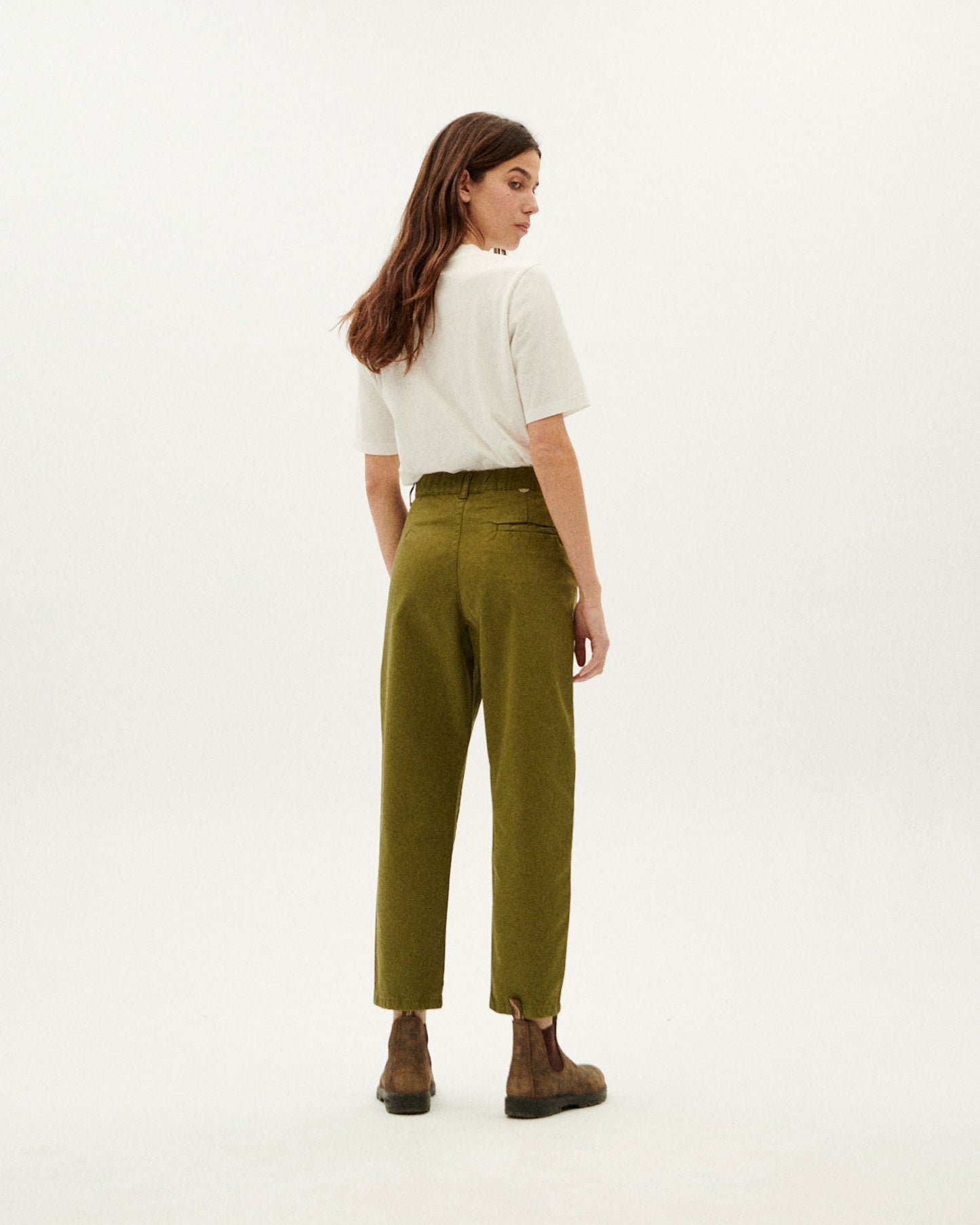 Pantaloni RINA Forest Green